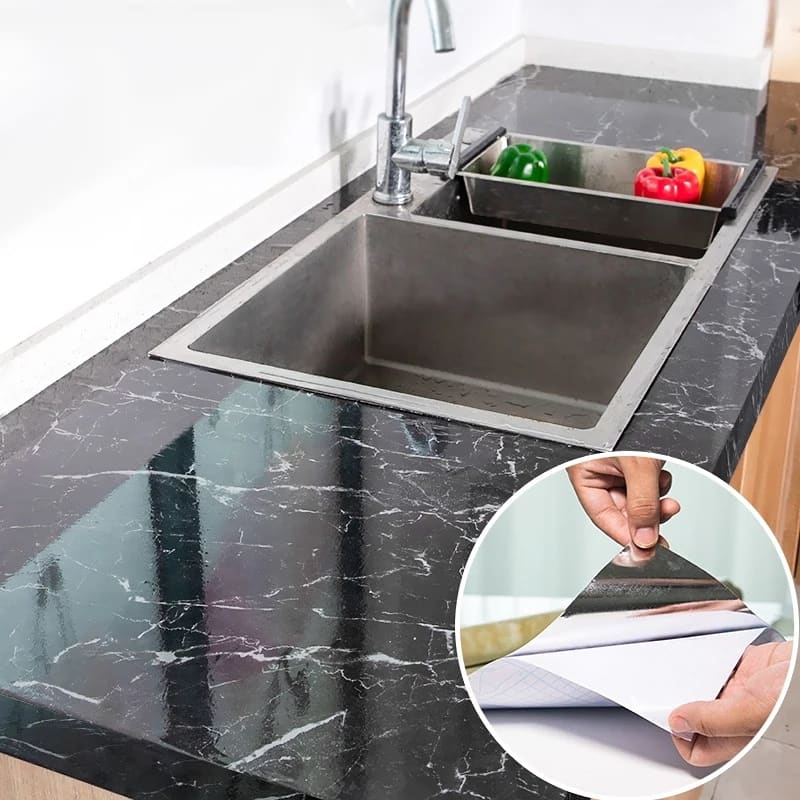 Peel & Stick Self-Adhesive Marble Sheet – Instant Elegance, Zero Effort