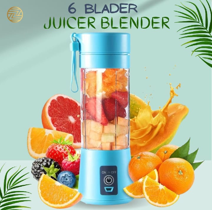 PORTAL 6 Blades Rechargeable Juicer Blender – 380ml