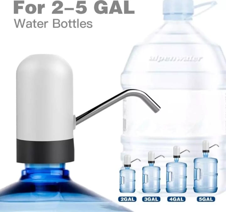 Manual Hand Pressure Water Bottle Pump – BPA-Free, Easy Use